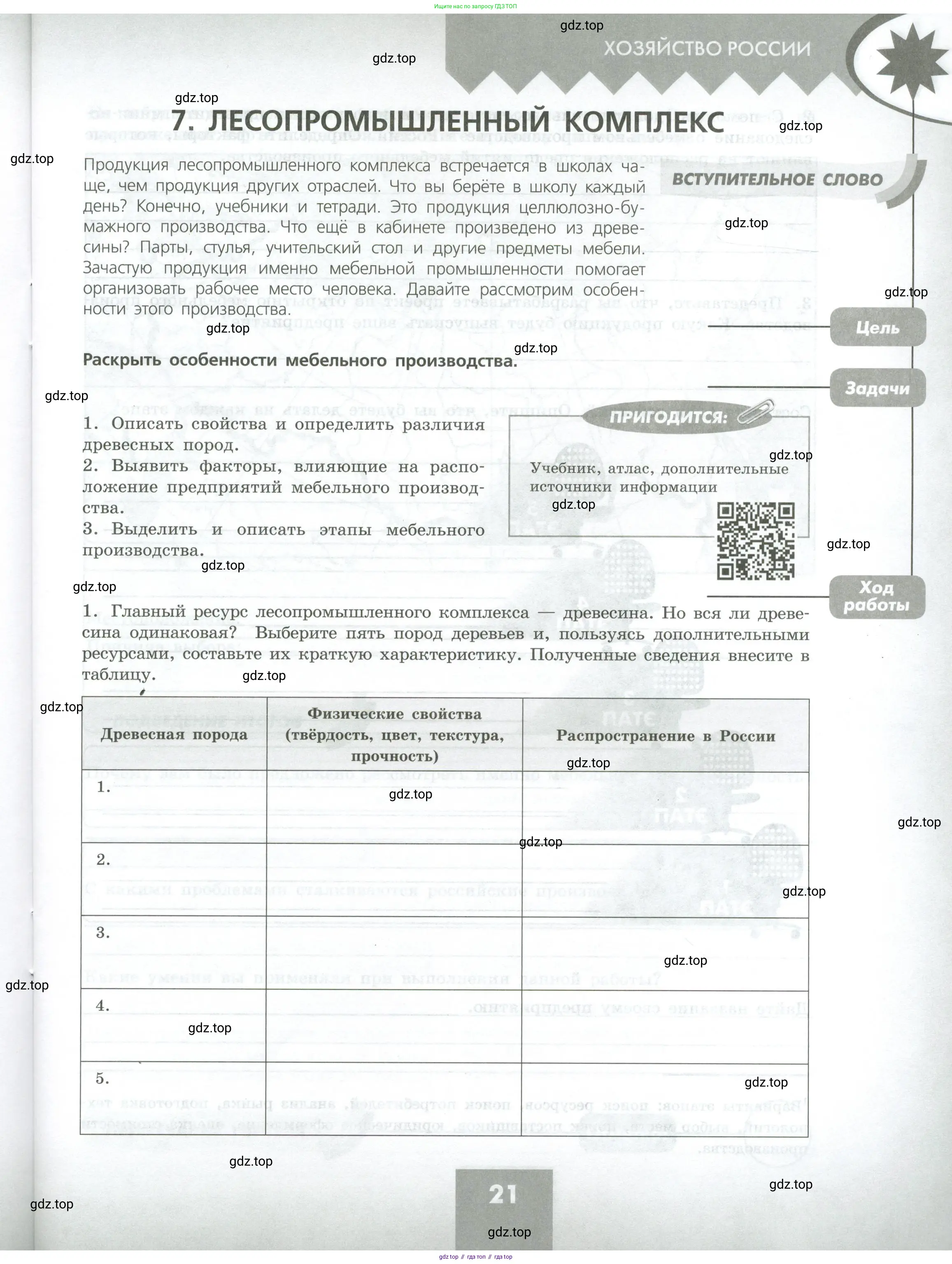 География, 9 класс Практические работы, автор: Дубинина Софья Петровна, издательство Просвещение, Москва, 2023, жёлтого цвета, страница 21