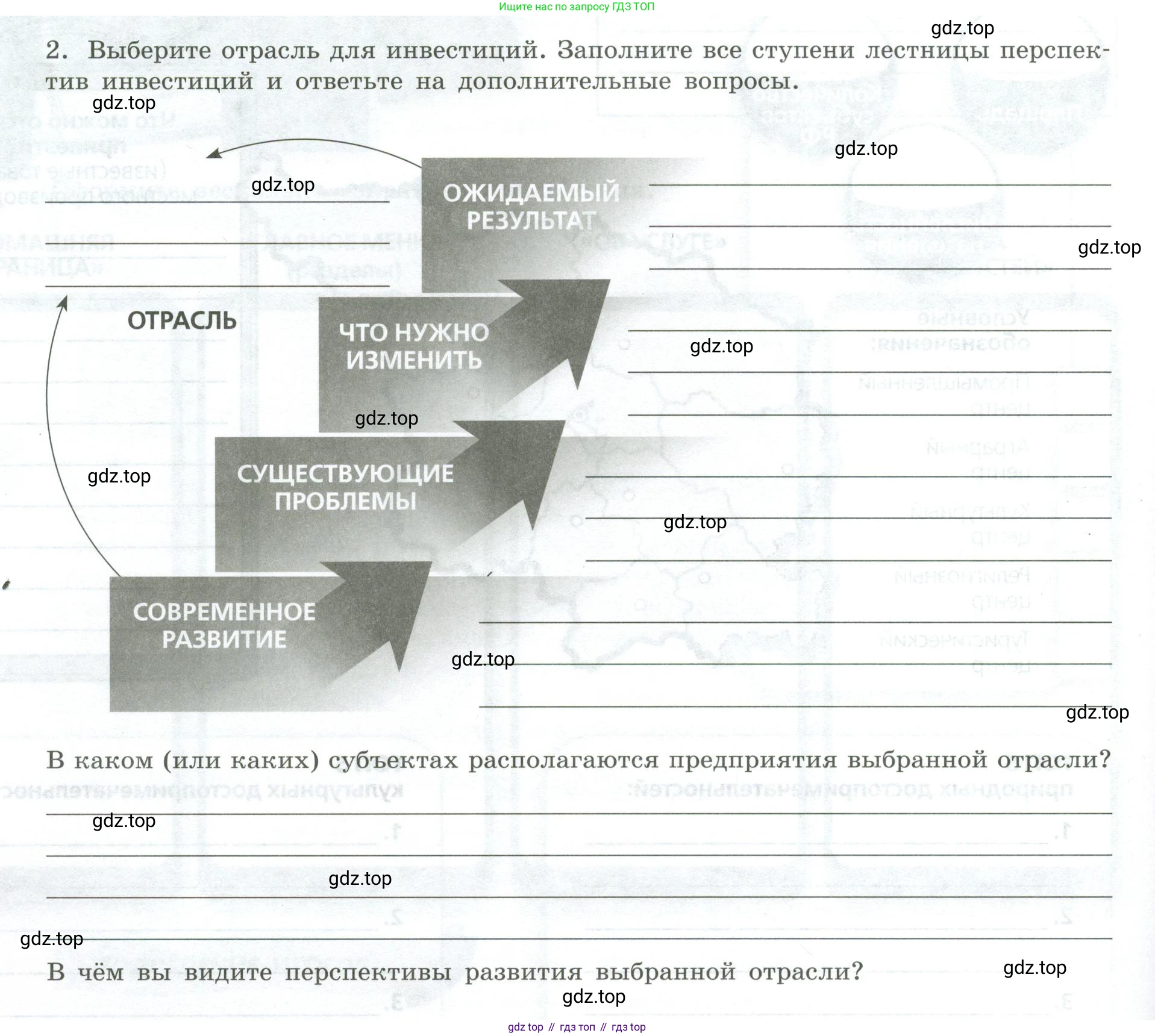 География, 9 класс Практические работы, автор: Дубинина Софья Петровна, издательство Просвещение, Москва, 2023, жёлтого цвета, страница 32, номер 2, Условие