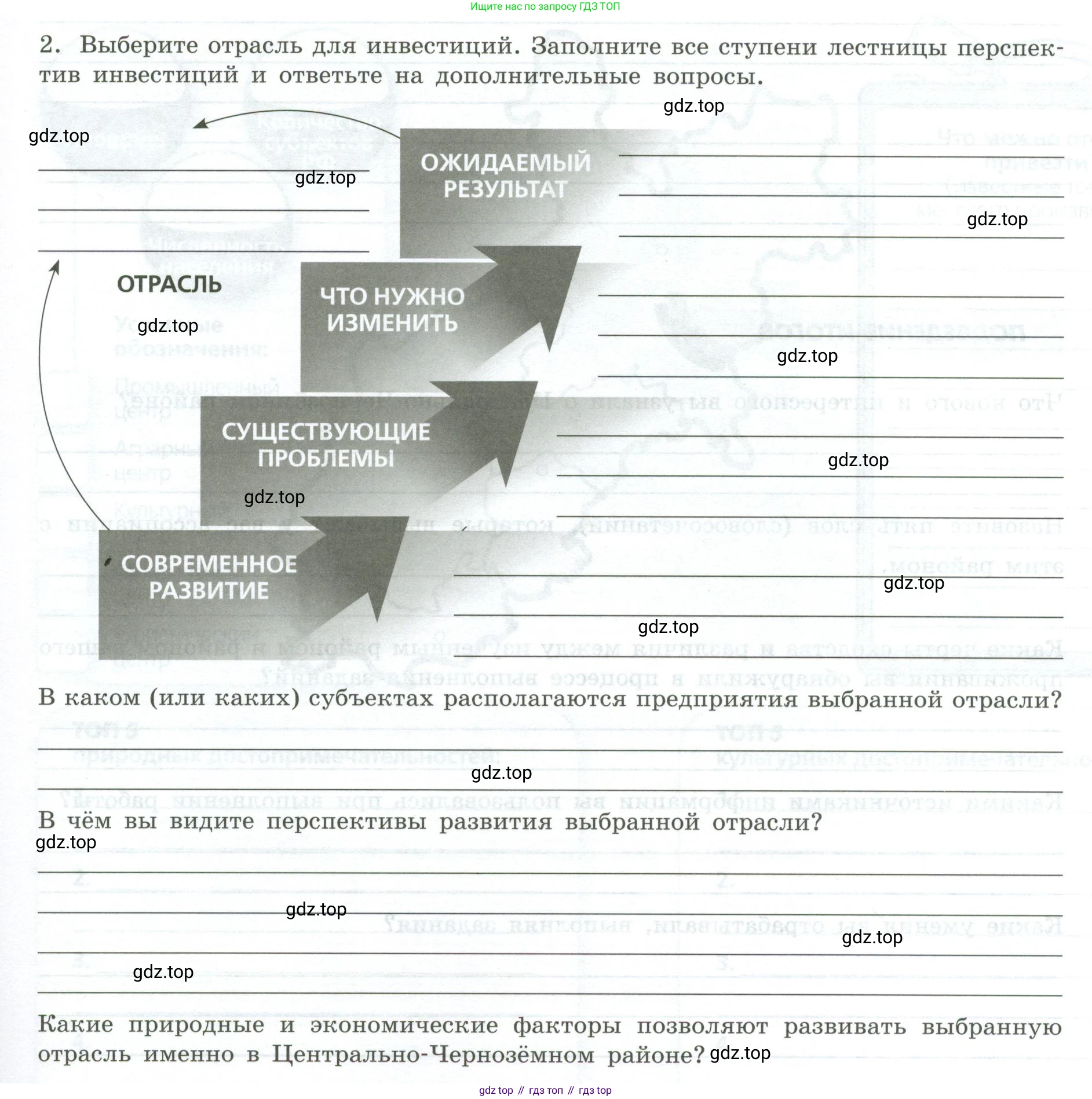 География, 9 класс Практические работы, автор: Дубинина Софья Петровна, издательство Просвещение, Москва, 2023, жёлтого цвета, страница 35, номер 2, Условие