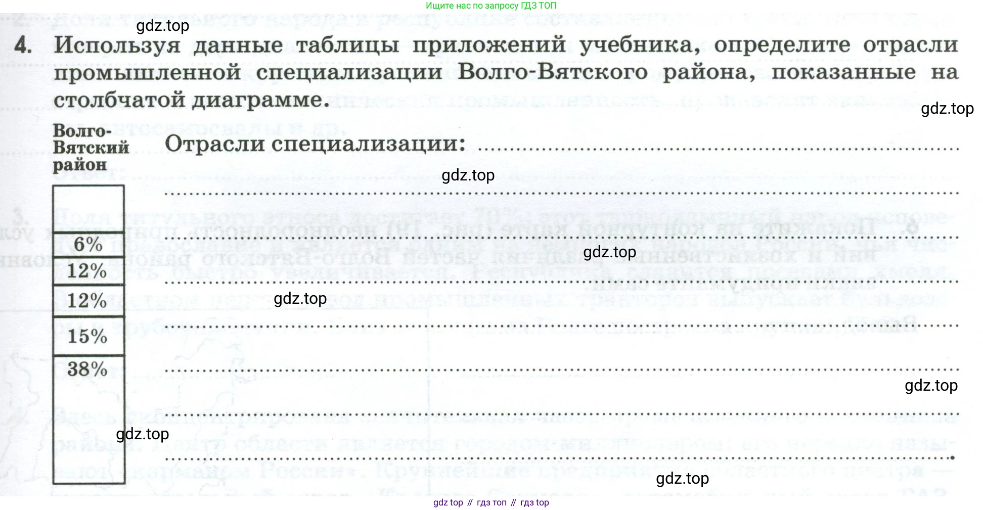География, 9 класс рабочая тетрадь, авторы: Ким Эльвира Васильевна, Марченко Наталия Адольфовна, Низовцев Вячеслав Алексеевич, издательство Просвещение, Москва, 2023, белого цвета, страница 59, номер 4, Условие
