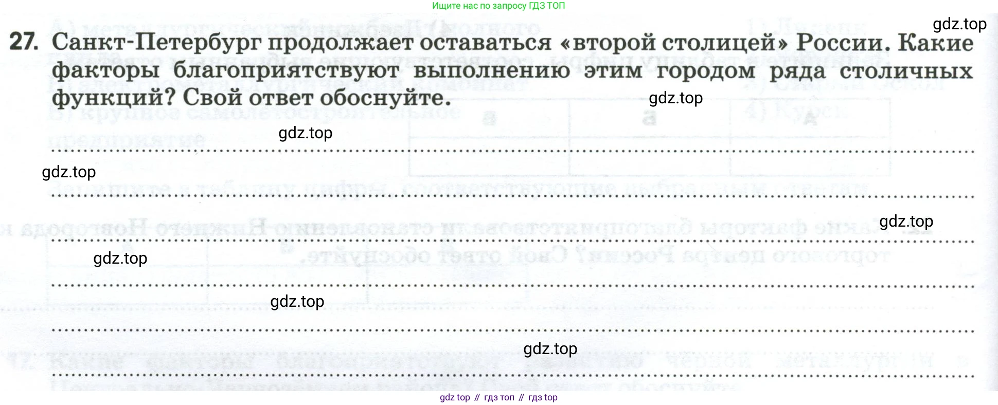 География, 9 класс рабочая тетрадь, авторы: Ким Эльвира Васильевна, Марченко Наталия Адольфовна, Низовцев Вячеслав Алексеевич, издательство Просвещение, Москва, 2023, белого цвета, страница 94, номер 27, Условие