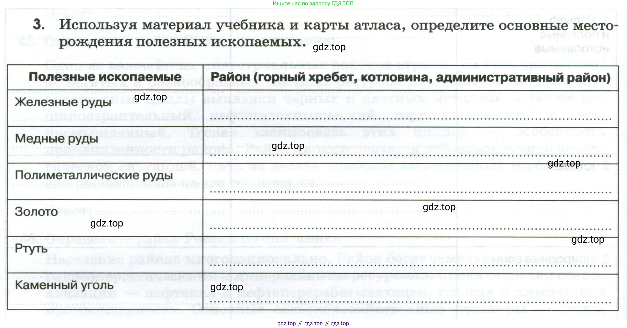 География, 9 класс рабочая тетрадь, авторы: Ким Эльвира Васильевна, Марченко Наталия Адольфовна, Низовцев Вячеслав Алексеевич, издательство Просвещение, Москва, 2023, белого цвета, страница 100, номер 3, Условие