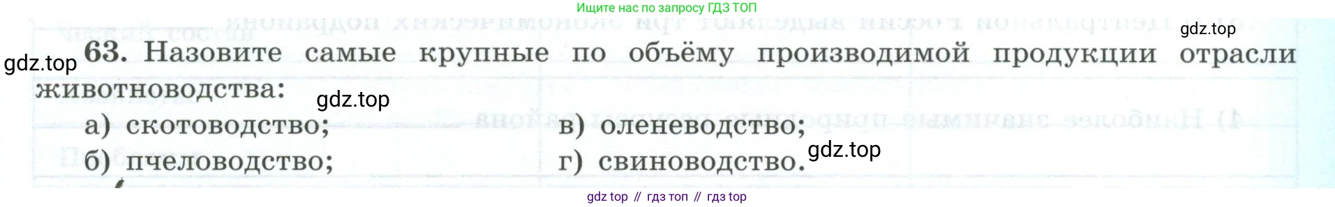 География, 9 класс Мой тренажёр, автор: Николина Вера Викторовна, издательство Просвещение, Москва, 2023, жёлтого цвета, страница 21, номер 63, Условие