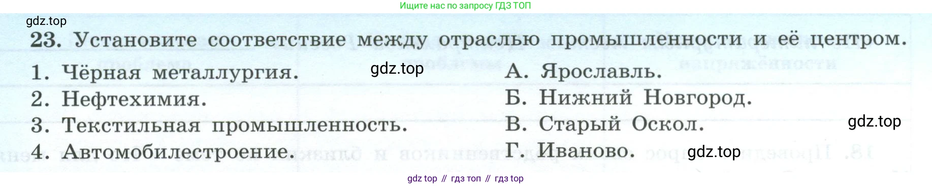 География, 9 класс Мой тренажёр, автор: Николина Вера Викторовна, издательство Просвещение, Москва, 2023, жёлтого цвета, страница 28, номер 23, Условие
