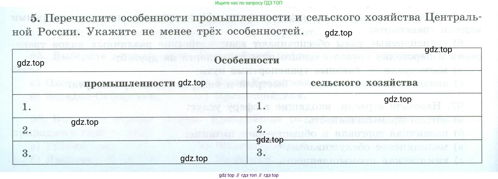 География, 9 класс Мой тренажёр, автор: Николина Вера Викторовна, издательство Просвещение, Москва, 2023, жёлтого цвета, страница 22, номер 5, Условие