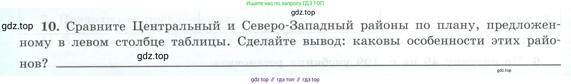 География, 9 класс Мой тренажёр, автор: Николина Вера Викторовна, издательство Просвещение, Москва, 2023, жёлтого цвета, страница 30, номер 10, Условие
