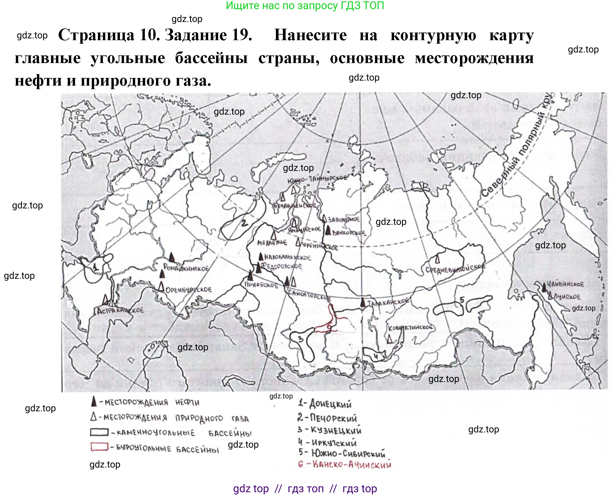 География, 9 класс Мой тренажёр, автор: Николина Вера Викторовна, издательство Просвещение, Москва, 2023, жёлтого цвета, страница 10, номер 19, Решение 2