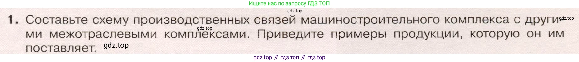 ГДЗ География, 9 класс Учебник, авторы: Таможняя Елена Александровна, Толкунова Светлана Геннадьевна, издательство Просвещение, Москва, 2022, страница 35, номер 1, Условие