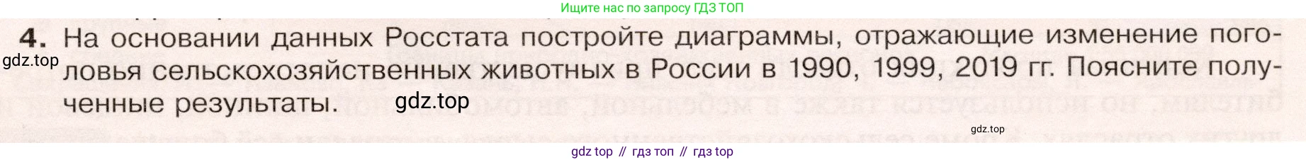 ГДЗ География, 9 класс Учебник, авторы: Таможняя Елена Александровна, Толкунова Светлана Геннадьевна, издательство Просвещение, Москва, 2022, страница 67, номер 4, Условие