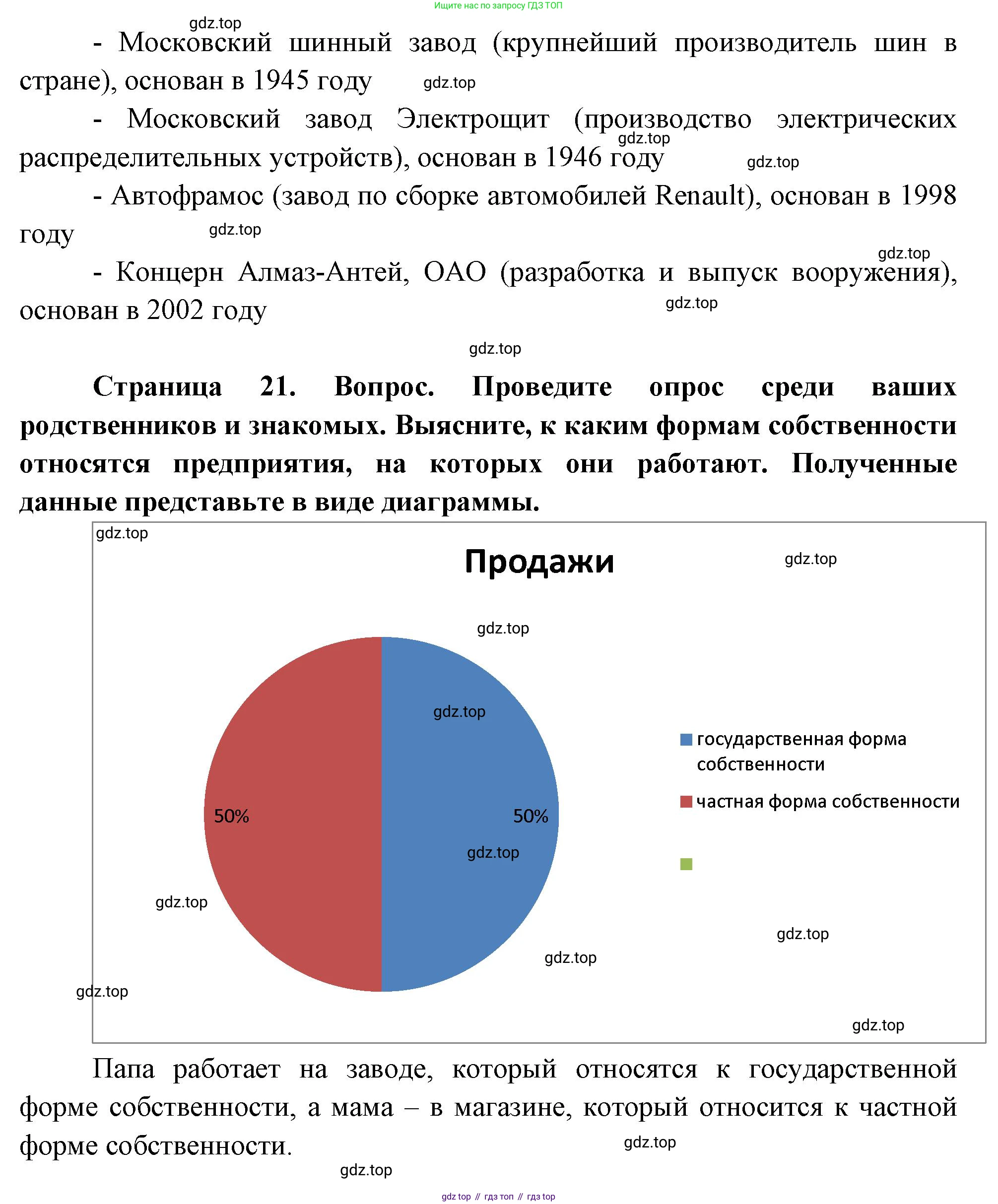 ГДЗ География, 9 класс Учебник, авторы: Таможняя Елена Александровна, Толкунова Светлана Геннадьевна, издательство Просвещение, Москва, 2022, страница 21, Решение (продолжение 2)