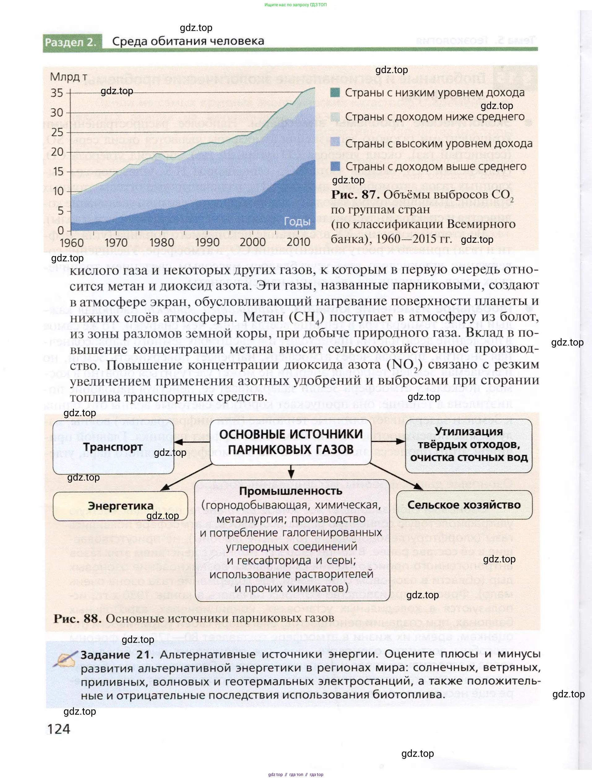 География, 10 класс Учебник, автор: Холина Вероника Николаевна, издательство Просвещение, Москва, 2019, белого цвета, страница 124