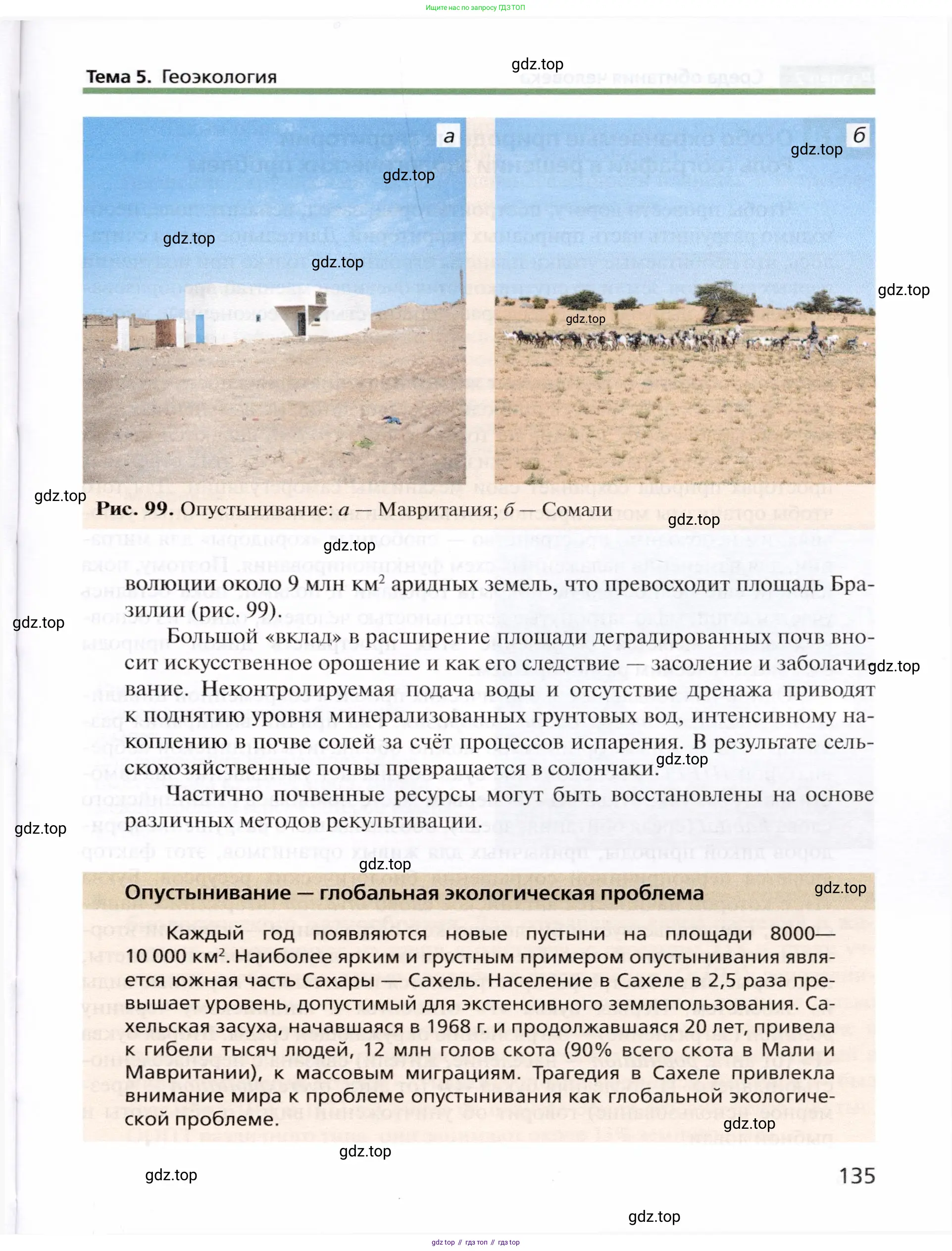 География, 10 класс Учебник, автор: Холина Вероника Николаевна, издательство Просвещение, Москва, 2019, белого цвета, страница 135