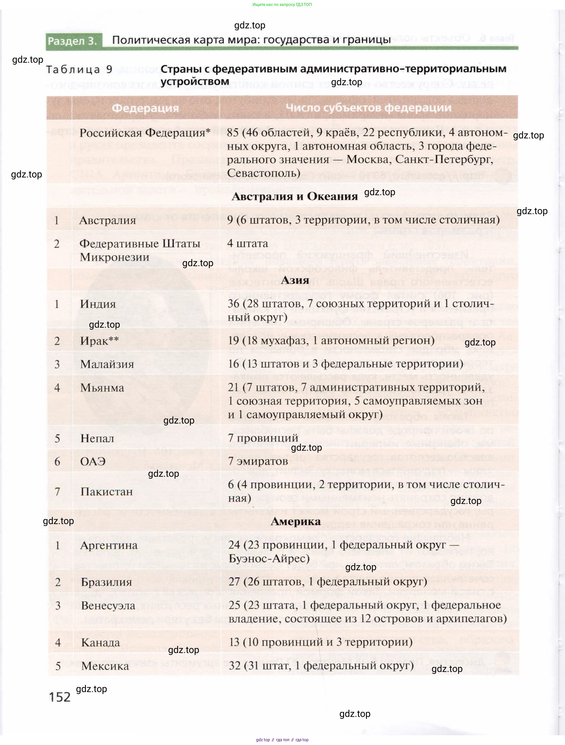 География, 10 класс Учебник, автор: Холина Вероника Николаевна, издательство Просвещение, Москва, 2019, белого цвета, страница 152