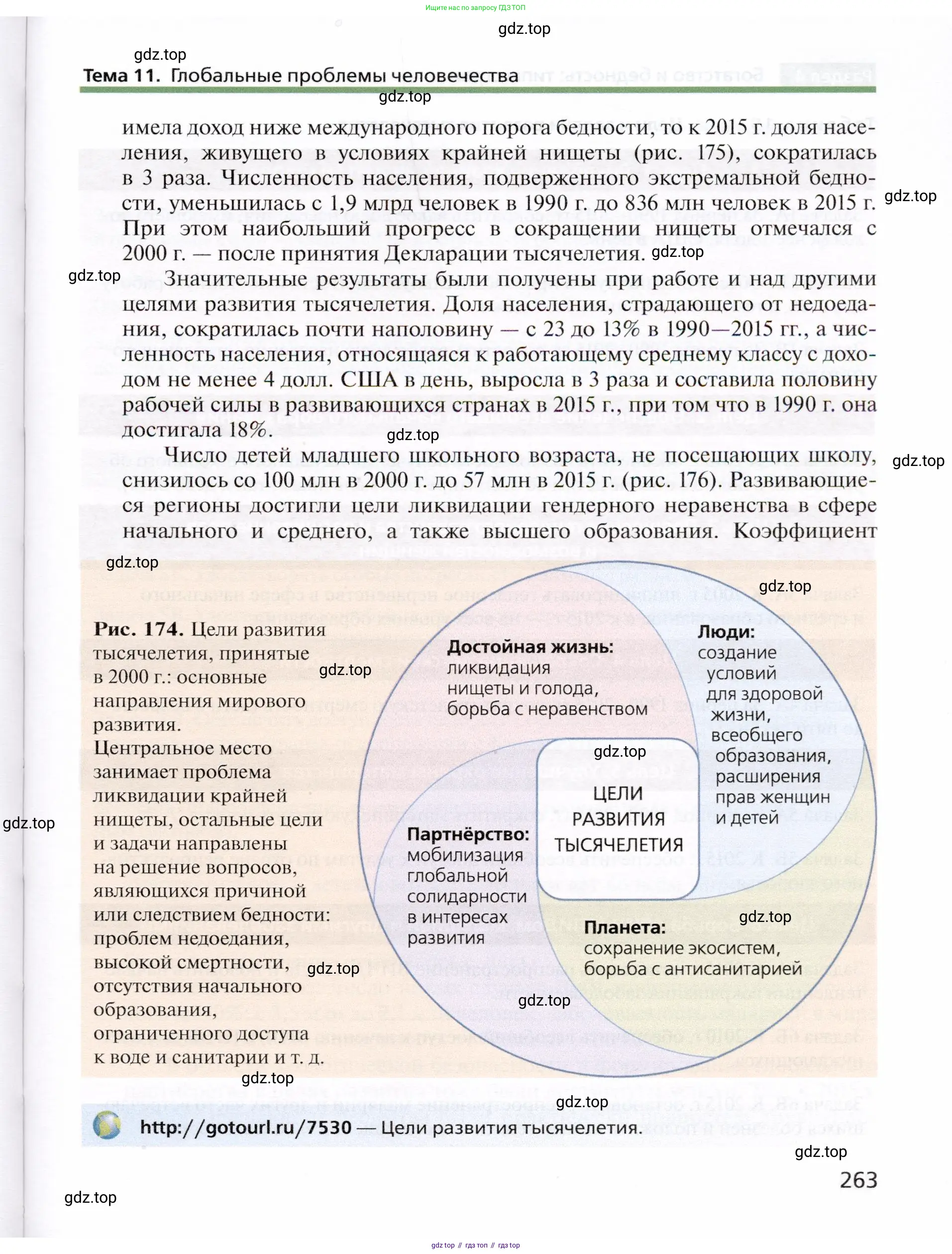 География, 10 класс Учебник, автор: Холина Вероника Николаевна, издательство Просвещение, Москва, 2019, белого цвета, страница 263