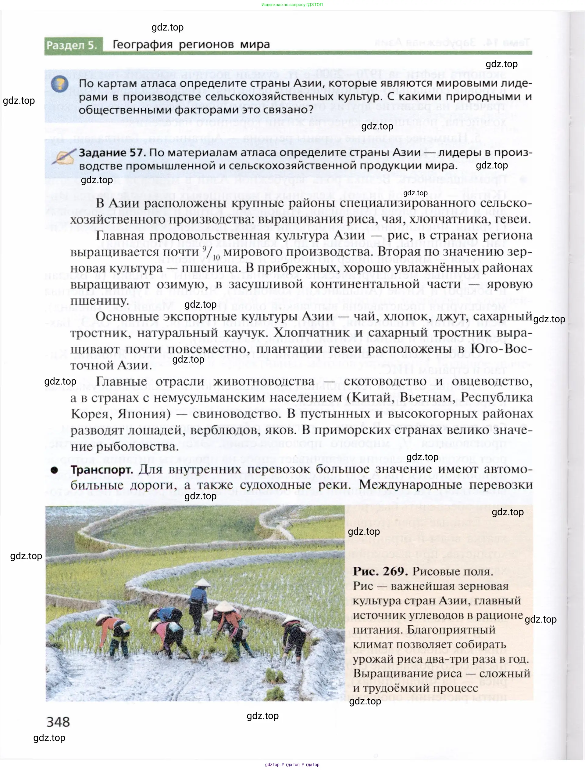 География, 10 класс Учебник, автор: Холина Вероника Николаевна, издательство Просвещение, Москва, 2019, белого цвета, страница 348