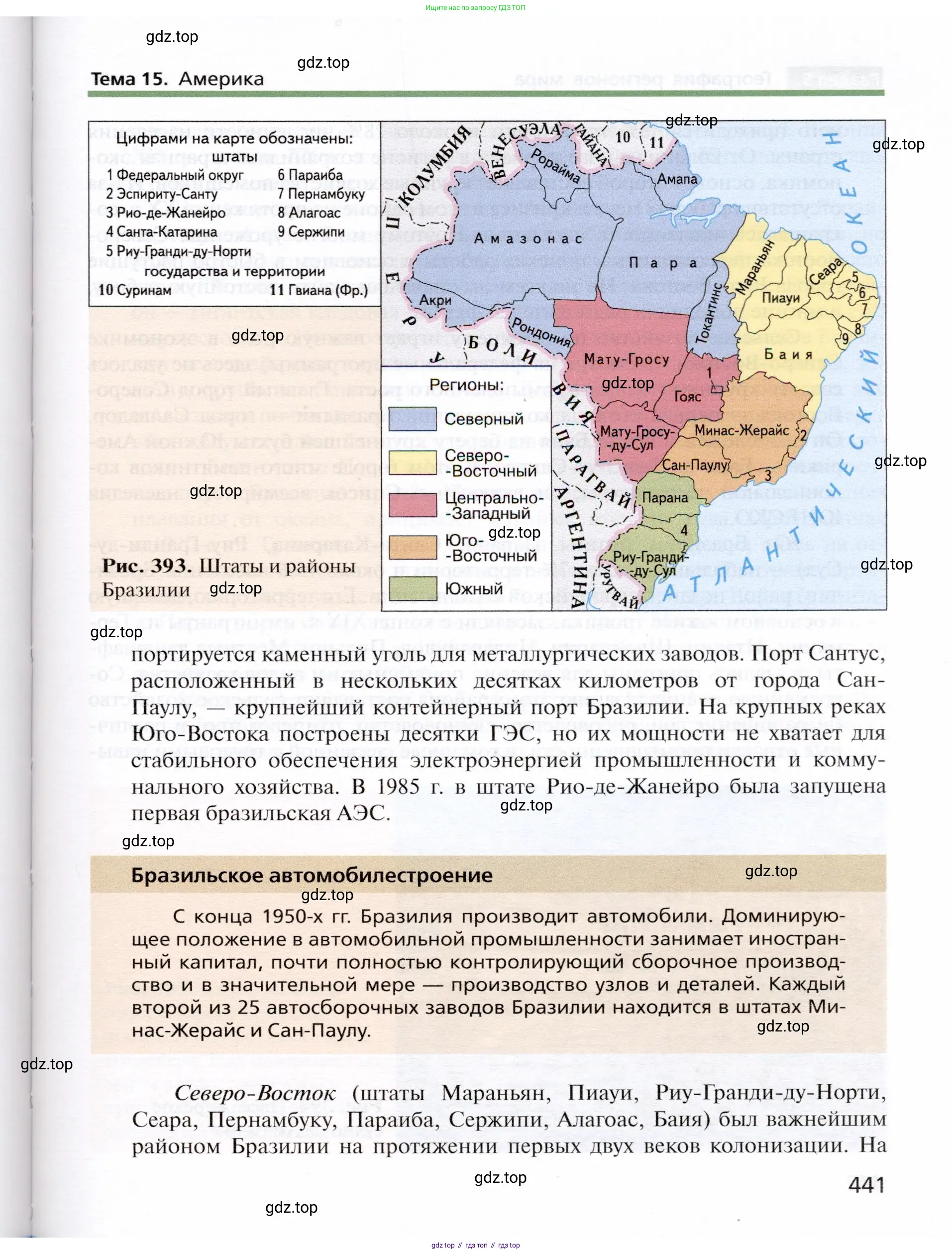 География, 10 класс Учебник, автор: Холина Вероника Николаевна, издательство Просвещение, Москва, 2019, белого цвета, страница 441