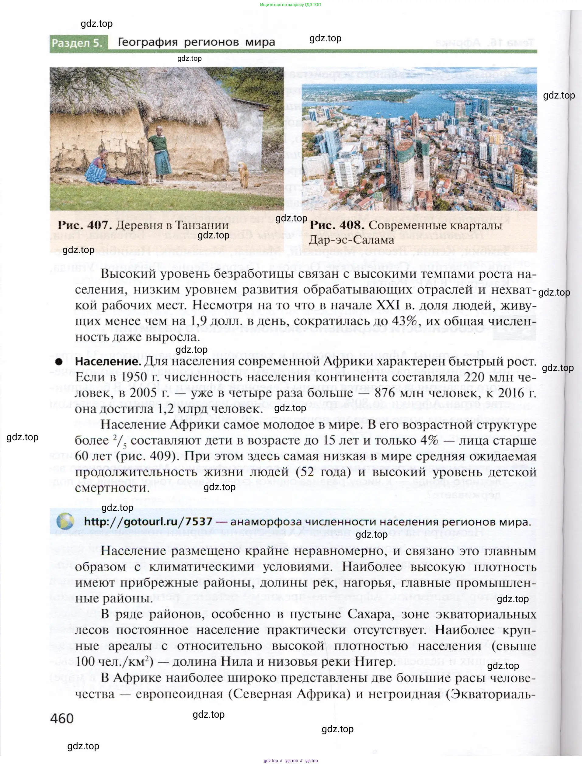 География, 10 класс Учебник, автор: Холина Вероника Николаевна, издательство Просвещение, Москва, 2019, белого цвета, страница 460