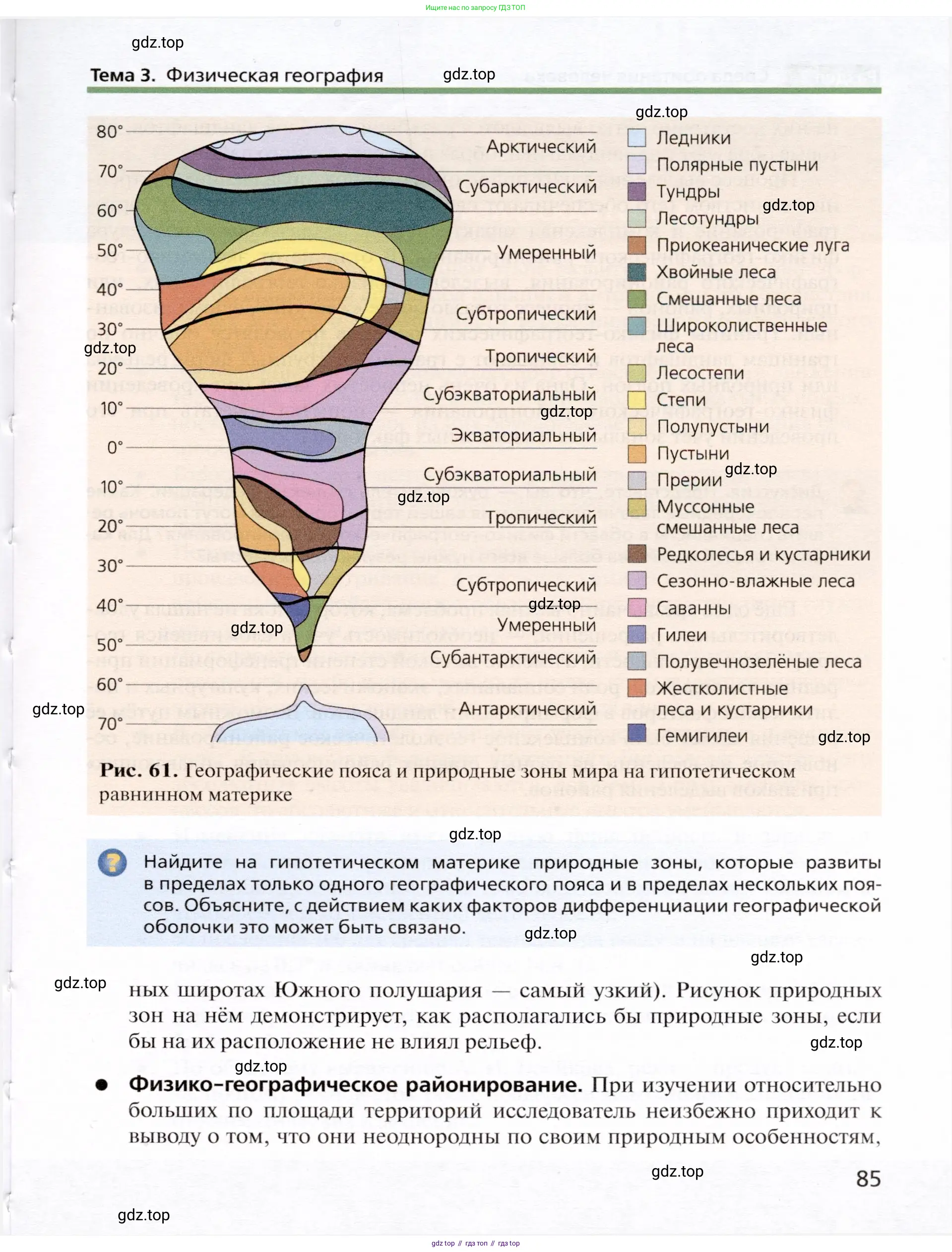 География, 10 класс Учебник, автор: Холина Вероника Николаевна, издательство Просвещение, Москва, 2019, белого цвета, страница 85