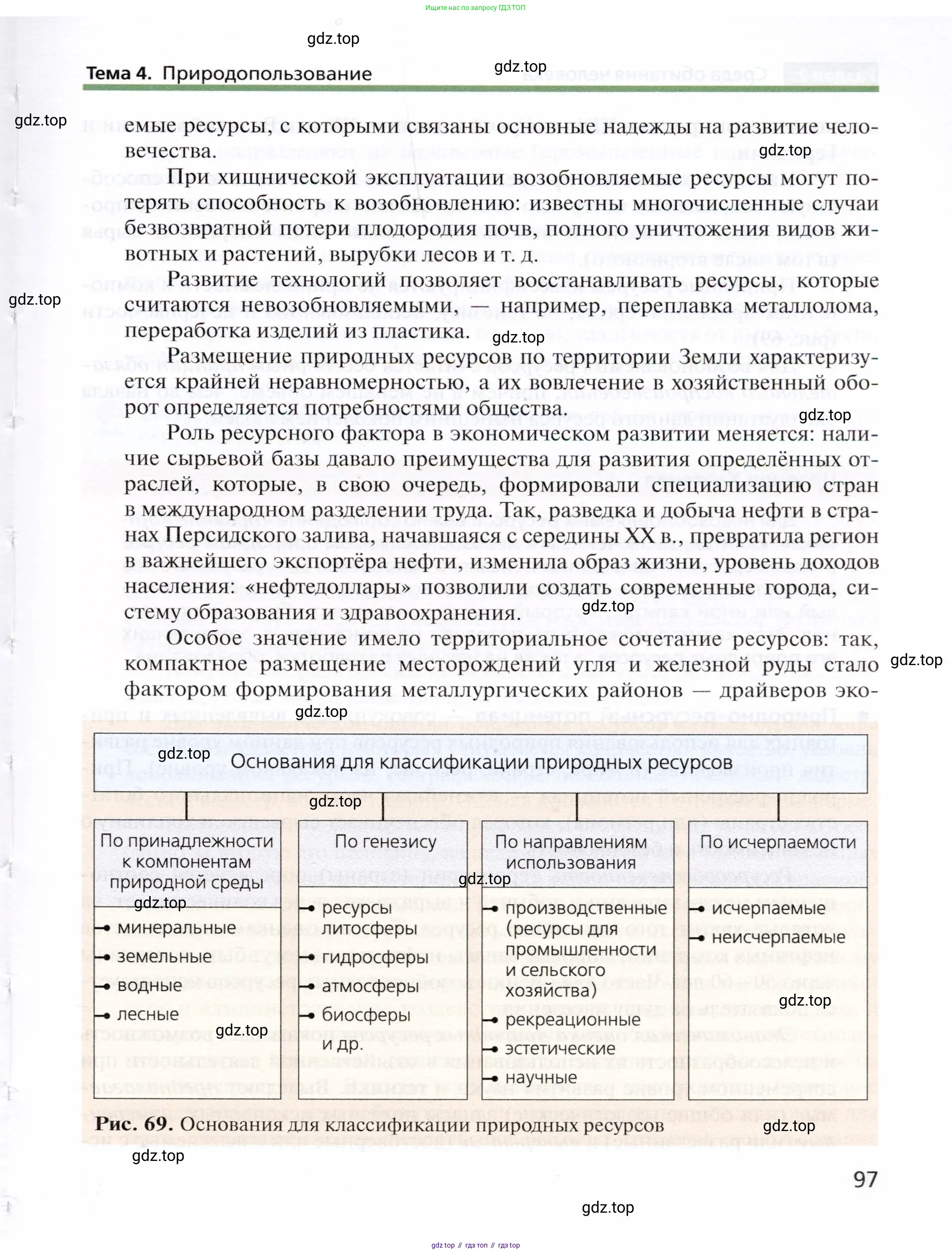 География, 10 класс Учебник, автор: Холина Вероника Николаевна, издательство Просвещение, Москва, 2019, белого цвета, страница 97