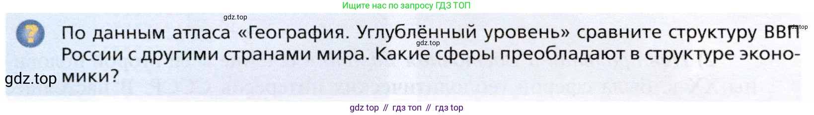 География, 10 класс Учебник, автор: Холина Вероника Николаевна, издательство Просвещение, Москва, 2019, белого цвета, страница 278, номер 1, Условие