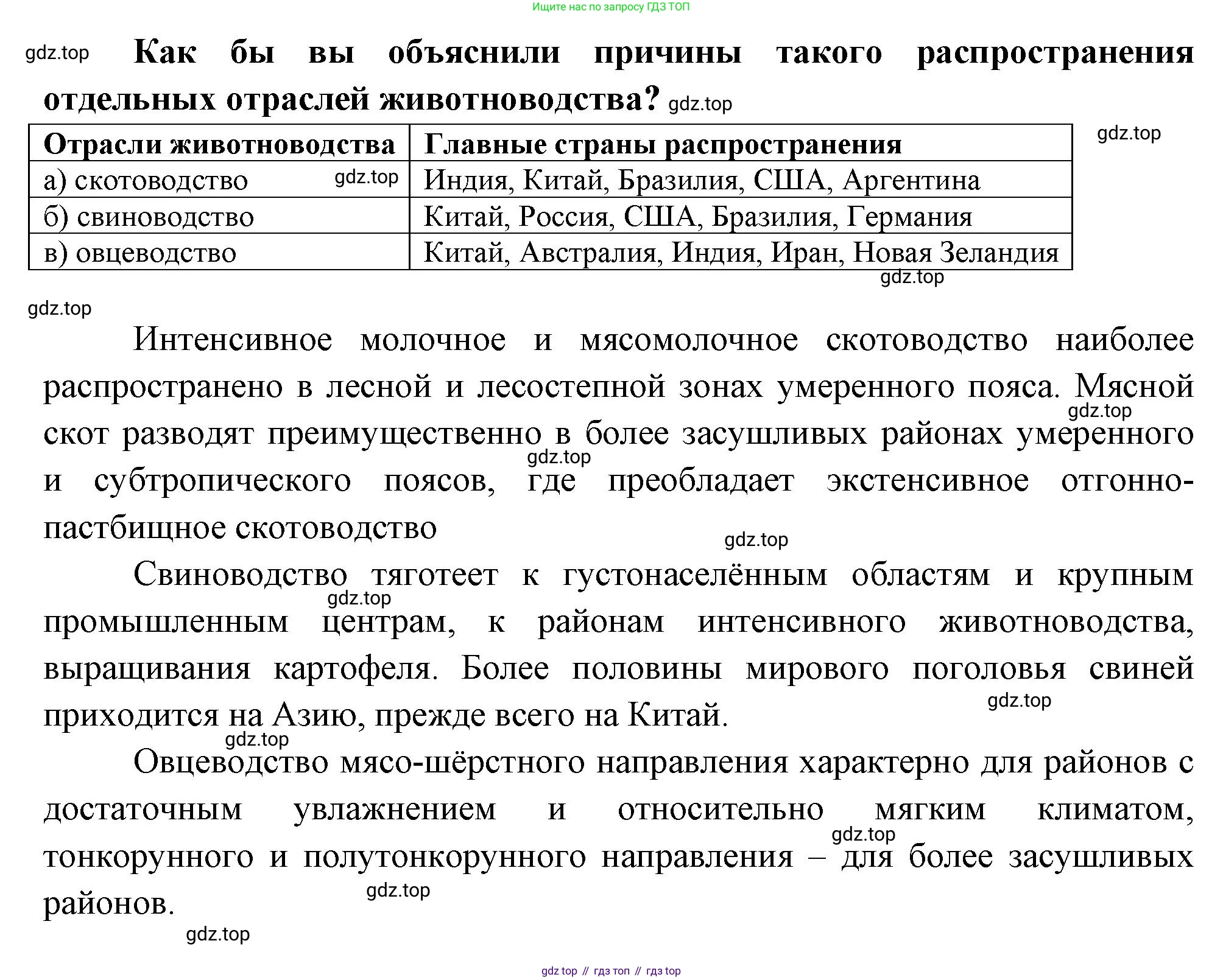 География, 10-11 класс Учебник, автор: Максаковский Владимир Павлович, издательство Просвещение, Москва, 2019, страница 184, номер 17, Решение (продолжение 2)