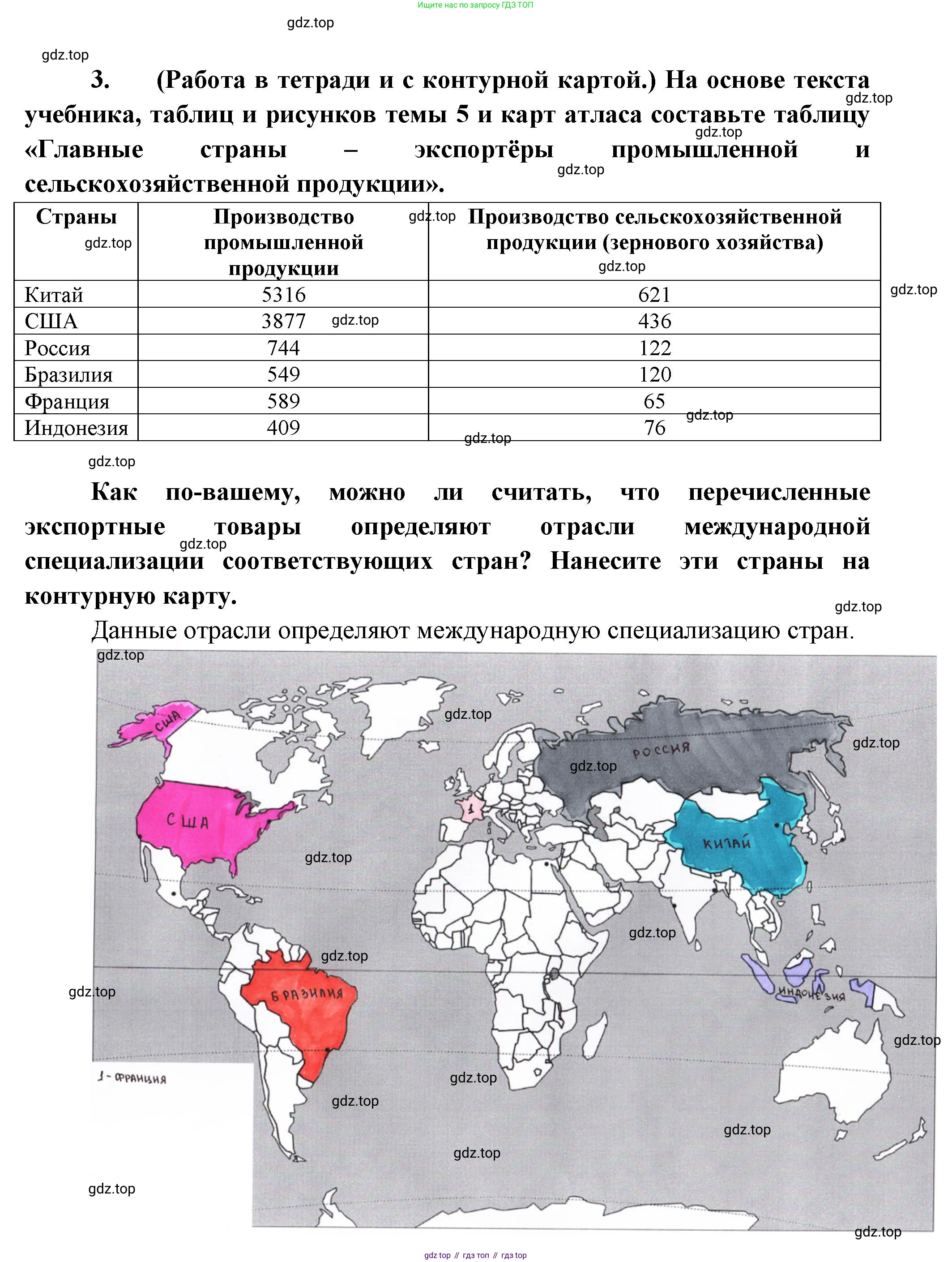 География, 10-11 класс Учебник, автор: Максаковский Владимир Павлович, издательство Просвещение, Москва, 2019, страница 185, номер 23, Решение (продолжение 3)
