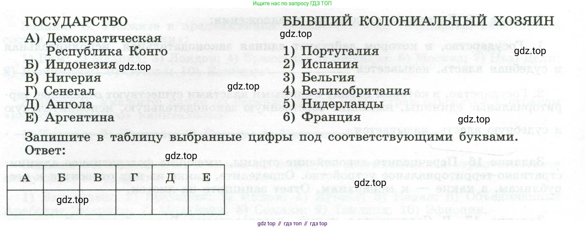 География, 10-11 класс рабочая тетрадь, авторы: Максаковский Владимир Павлович, Заяц Дмитрий Викторович, издательство Просвещение, Москва, 2019, страница 5, номер 20, Условие (продолжение 2)