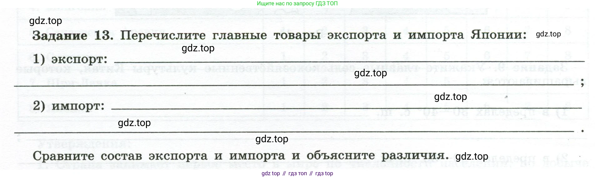 География, 10-11 класс рабочая тетрадь, авторы: Максаковский Владимир Павлович, Заяц Дмитрий Викторович, издательство Просвещение, Москва, 2019, страница 40, номер 13, Условие