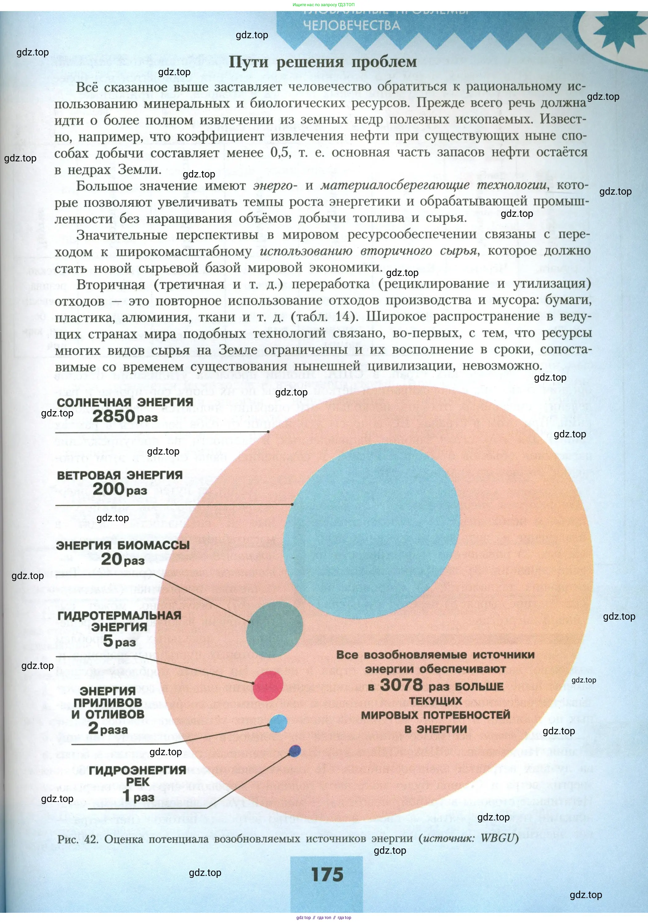 География, 11 класс Учебник, авторы: Гладкий Юрий Никифорович, Николина Вера Викторовна, издательство Просвещение, Москва, 2019, жёлтого цвета, страница 175
