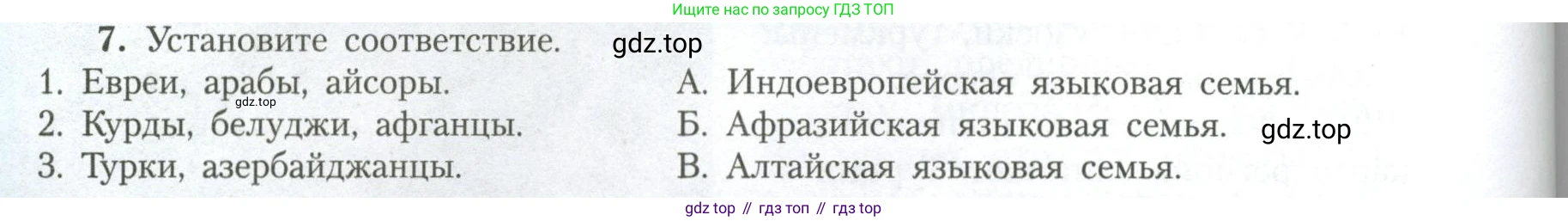 География, 11 класс Учебник, авторы: Гладкий Юрий Никифорович, Николина Вера Викторовна, издательство Просвещение, Москва, 2019, жёлтого цвета, страница 104, номер 7, Условие