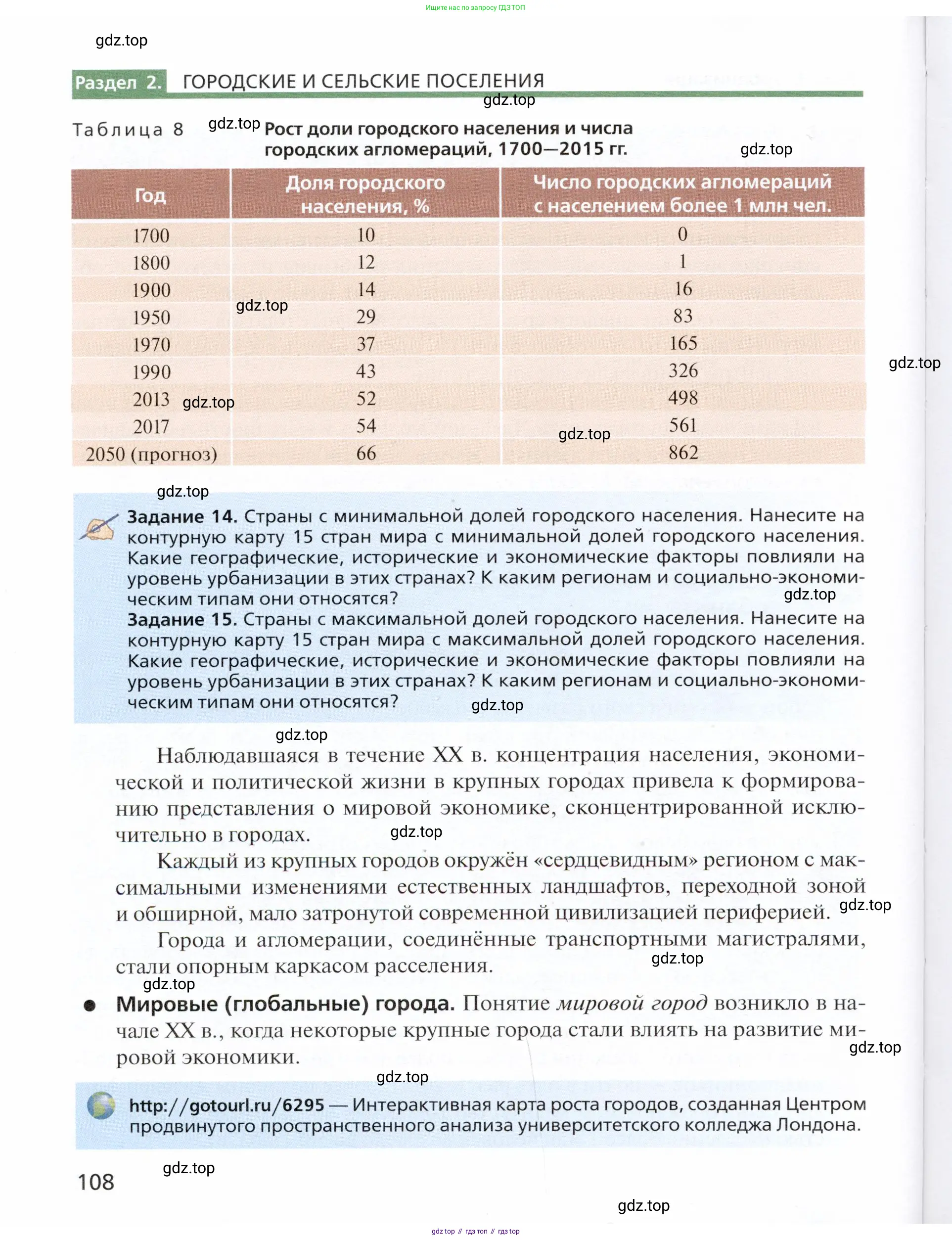 География, 11 класс Учебник, автор: Холина Вероника Николаевна, издательство Просвещение, Москва, 2019, белого цвета, страница 108
