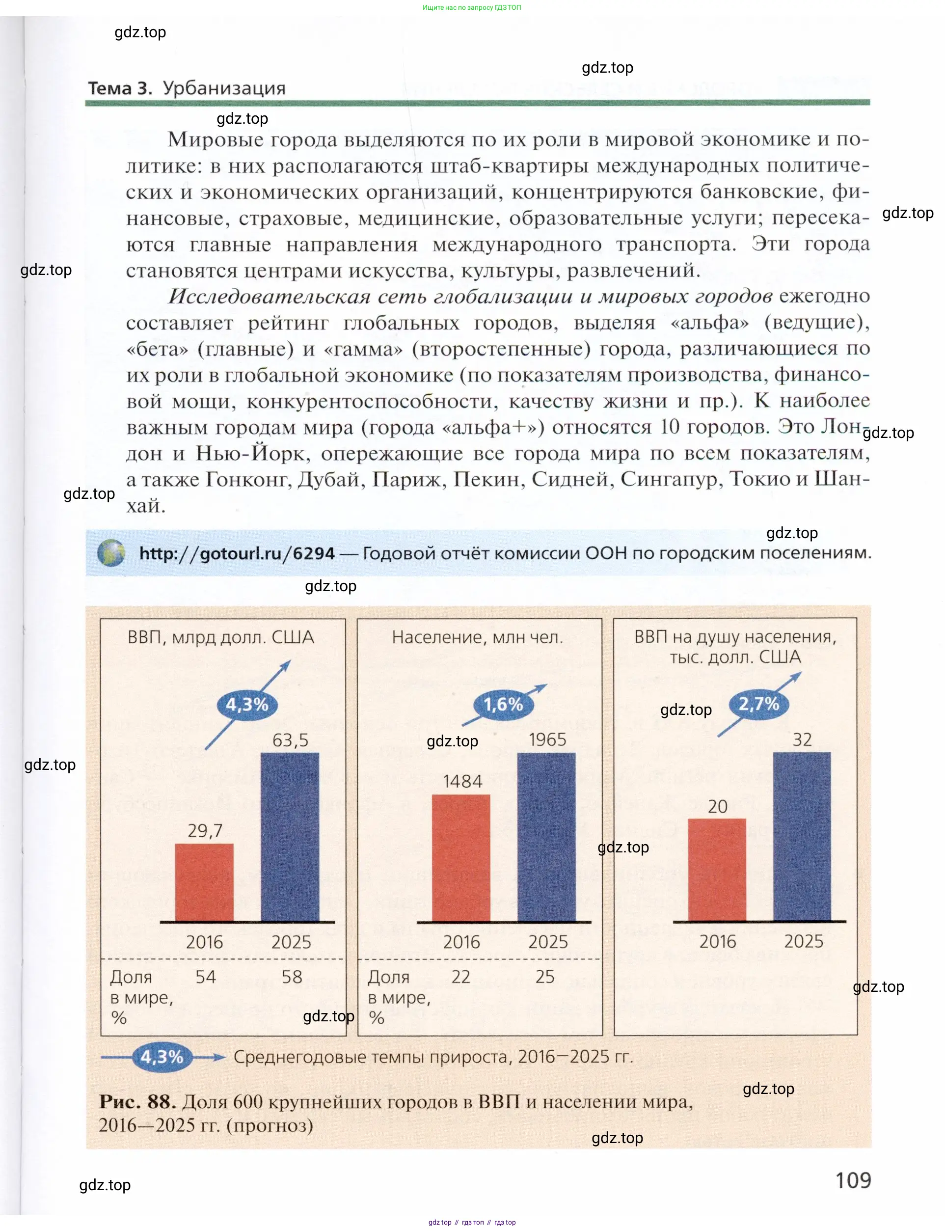 География, 11 класс Учебник, автор: Холина Вероника Николаевна, издательство Просвещение, Москва, 2019, белого цвета, страница 109