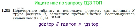 Геометрия, 7-9 класс Учебник, авторы: Атанасян Левон Сергеевич, Бутузов Валентин Фёдорович, Кадомцев Сергей Борисович, Позняк Эдуард Генрихович, Юдина Ирина Игоревна, издательство Просвещение, Москва, 2023, страница 308, номер 1205, Условие