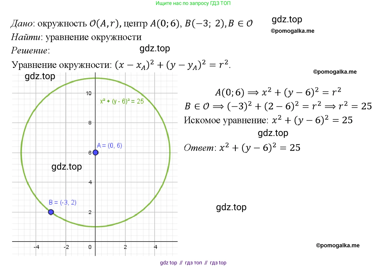 Геометрия, 7-9 класс Учебник, авторы: Атанасян Левон Сергеевич, Бутузов Валентин Фёдорович, Кадомцев Сергей Борисович, Позняк Эдуард Генрихович, Юдина Ирина Игоревна, издательство Просвещение, Москва, 2023, страница 264, номер 1054, Решение 4
