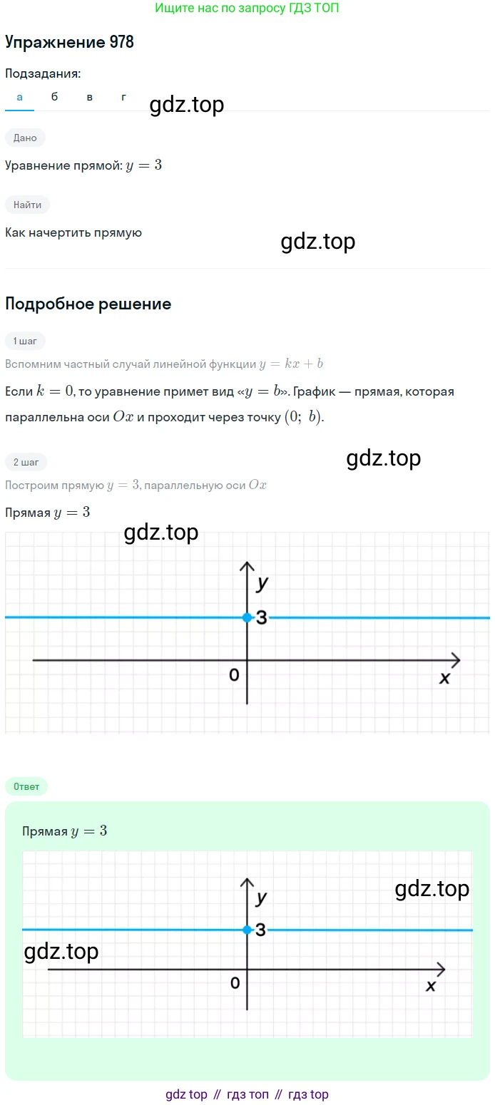 Геометрия, 7-9 класс Учебник, авторы: Атанасян Левон Сергеевич, Бутузов Валентин Фёдорович, Кадомцев Сергей Борисович, Позняк Эдуард Генрихович, Юдина Ирина Игоревна, издательство Просвещение, Москва, 2013 - 2022, страница 242, номер 978, Решение 1