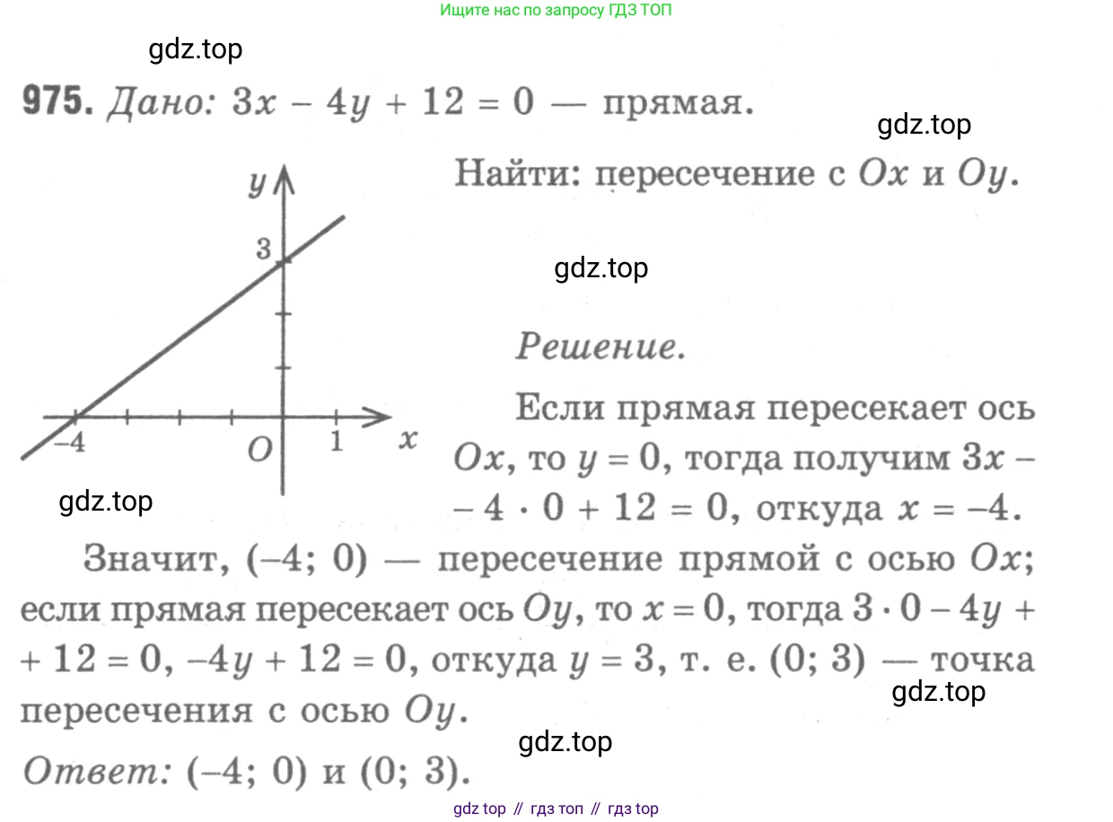 Геометрия, 7-9 класс Учебник, авторы: Атанасян Левон Сергеевич, Бутузов Валентин Фёдорович, Кадомцев Сергей Борисович, Позняк Эдуард Генрихович, Юдина Ирина Игоревна, издательство Просвещение, Москва, 2013 - 2022, страница 242, номер 975, Решение 9