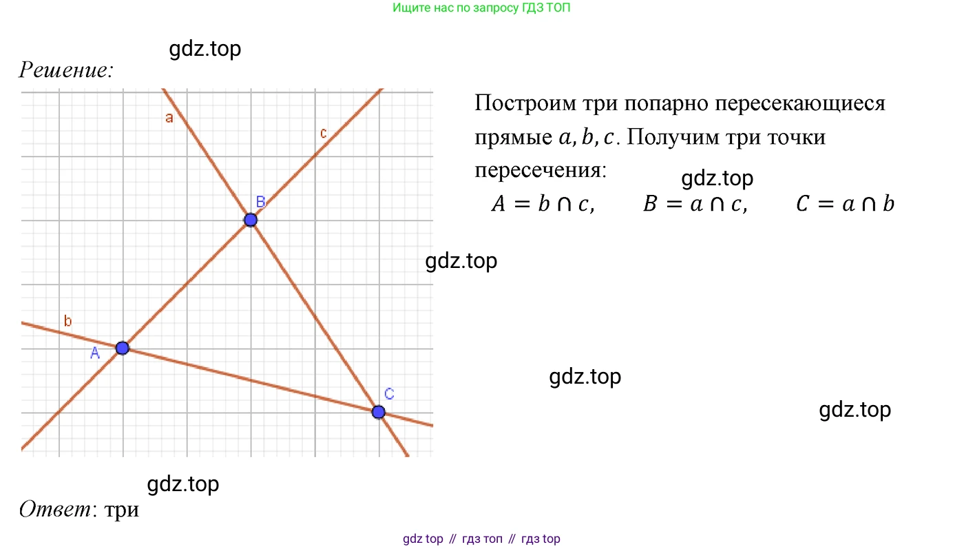 ГДЗ Геометрия, 7 класс Учебник, авторы: Мерзляк Аркадий Григорьевич, Полонский Виталий Борисович, Якир Михаил Семёнович, издательство Просвещение, Москва, 2023, оранжевого цвета, страница 11, номер 4, Решение 3 (2023)