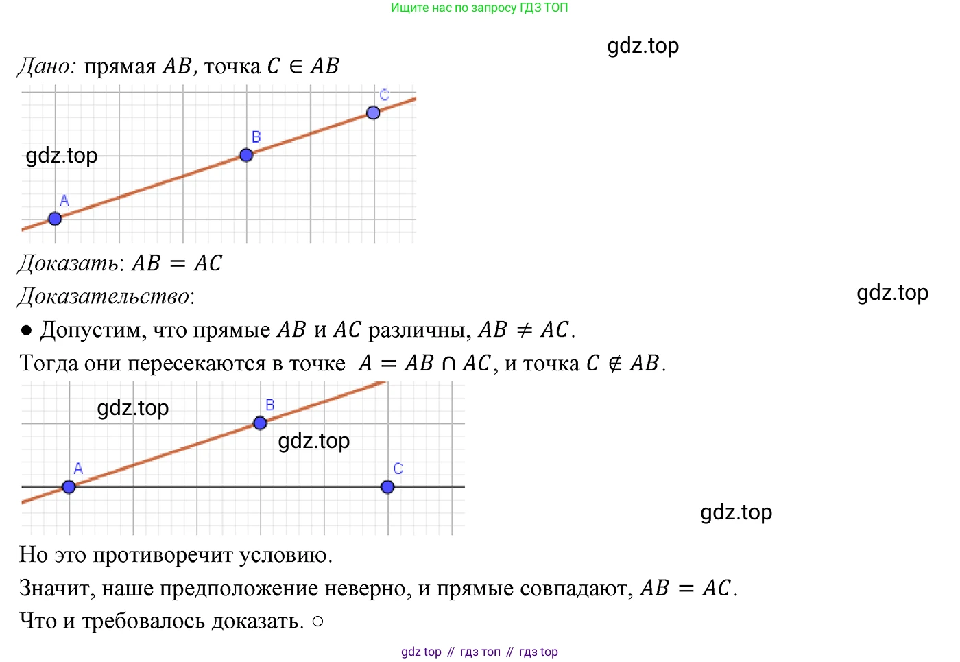 ГДЗ Геометрия, 7 класс Учебник, авторы: Мерзляк Аркадий Григорьевич, Полонский Виталий Борисович, Якир Михаил Семёнович, издательство Просвещение, Москва, 2023, оранжевого цвета, страница 11, номер 6, Решение 3 (2023)