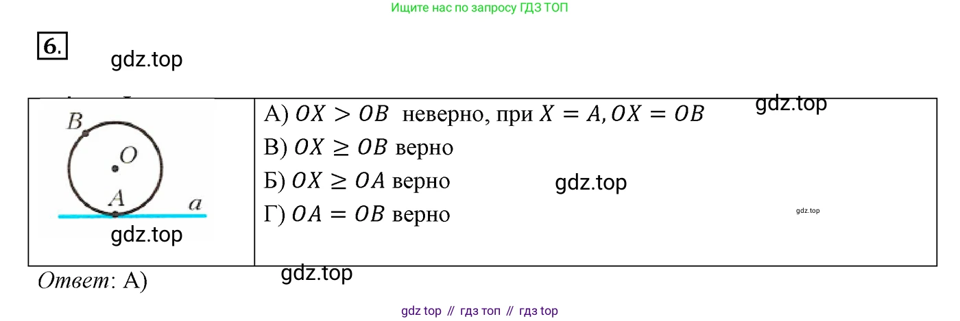 ГДЗ Геометрия, 7 класс Учебник, авторы: Мерзляк Аркадий Григорьевич, Полонский Виталий Борисович, Якир Михаил Семёнович, издательство Просвещение, Москва, 2023, оранжевого цвета, страница 180, номер 6, Решение 3 (2023)
