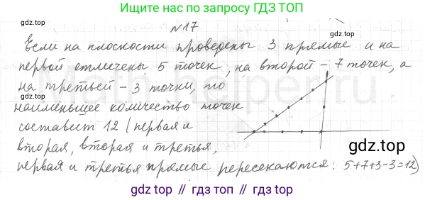 ГДЗ Геометрия, 7 класс Учебник, авторы: Мерзляк Аркадий Григорьевич, Полонский Виталий Борисович, Якир Михаил Семёнович, издательство Просвещение, Москва, 2023, оранжевого цвета, страница 13, номер 17, Решение 4 (2015-2022)