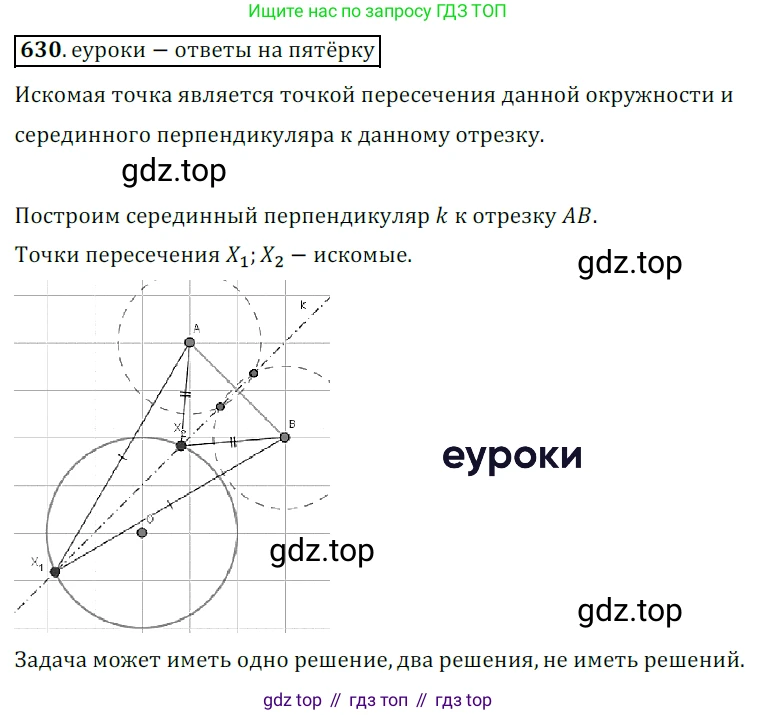 ГДЗ Геометрия, 7 класс Учебник, авторы: Мерзляк Аркадий Григорьевич, Полонский Виталий Борисович, Якир Михаил Семёнович, издательство Просвещение, Москва, 2023, оранжевого цвета, страница 160, номер 630, Решение 5 (2015-2022)