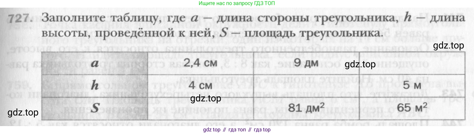 Геометрия, 8 класс Учебник, авторы: Мерзляк Аркадий Григорьевич, Полонский Виталий Борисович, Якир Михаил Семёнович, издательство Просвещение, Москва, 2023, розового цвета, страница 158, номер 727, Условие 2015-2022