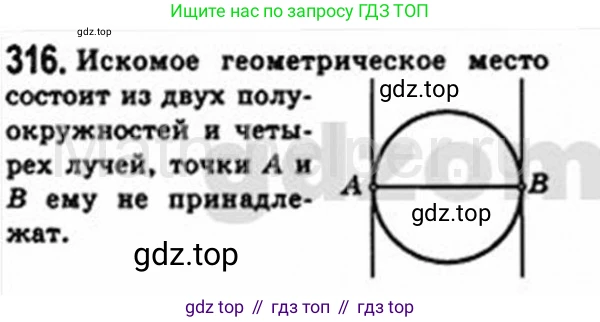 Геометрия, 8 класс Учебник, авторы: Мерзляк Аркадий Григорьевич, Полонский Виталий Борисович, Якир Михаил Семёнович, издательство Просвещение, Москва, 2023, розового цвета, страница 60, номер 316, Решение 4 (2015-2023)
