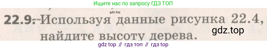 Геометрия, 8 класс Учебник, авторы: Мерзляк Аркадий Григорьевич, Поляков Виталий Михайлович, издательство Просвещение, Москва, 2021, коричневого цвета, страница 162, номер 22.9, Условие 2019
