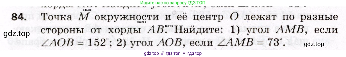 ГДЗ Геометрия, 8 класс Дидактические материалы, авторы: Мерзляк Аркадий Григорьевич, Полонский Виталий Борисович, Рабинович Ефим Михайлович, Якир Михаил Семёнович, издательство Просвещение, Москва, 2021, страница 78, номер 84, Условие 2021