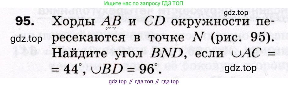 ГДЗ Геометрия, 8 класс Дидактические материалы, авторы: Мерзляк Аркадий Григорьевич, Полонский Виталий Борисович, Рабинович Ефим Михайлович, Якир Михаил Семёнович, издательство Просвещение, Москва, 2021, страница 79, номер 95, Условие 2021