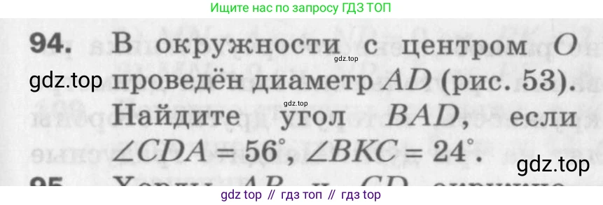 ГДЗ Геометрия, 8 класс Дидактические материалы, авторы: Мерзляк Аркадий Григорьевич, Полонский Виталий Борисович, Рабинович Ефим Михайлович, Якир Михаил Семёнович, издательство Просвещение, Москва, 2021, страница 47, номер 94, Условие 2017