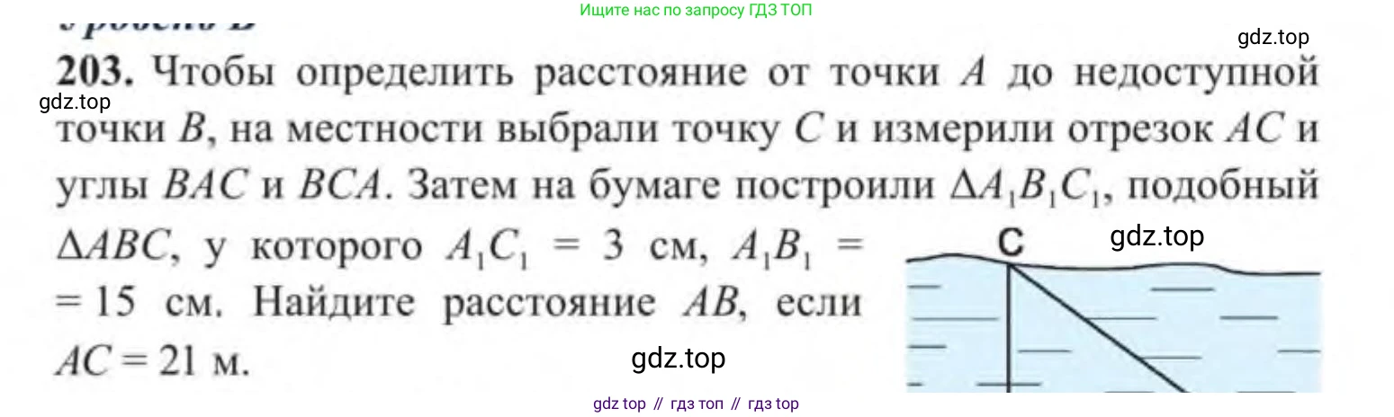 ГДЗ Геометрия, 9 класс Учебник, авторы: Солтан Г Н, Солтан Алла Евгеньевна, Жумадилова Аманбала Жумадиловна, издательство Кокшетау, Алматы, 2019, страница 95, номер 203, Условие