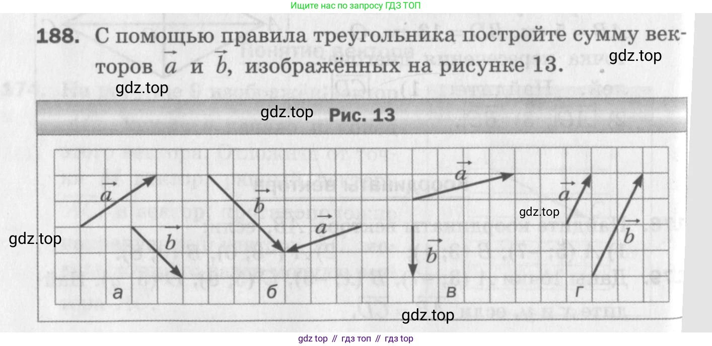 ГДЗ Геометрия, 9 класс Дидактические материалы, авторы: Мерзляк Аркадий Григорьевич, Полонский Виталий Борисович, Рабинович Ефим Михайлович, Якир Михаил Семёнович, издательство Просвещение, Москва, 2021, страница 22, номер 188, Условие 2017