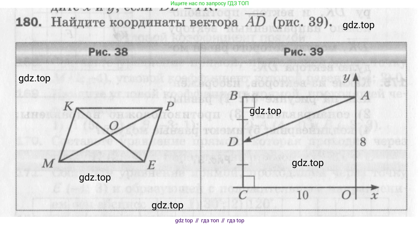 ГДЗ Геометрия, 9 класс Дидактические материалы, авторы: Мерзляк Аркадий Григорьевич, Полонский Виталий Борисович, Рабинович Ефим Михайлович, Якир Михаил Семёнович, издательство Просвещение, Москва, 2021, страница 54, номер 180, Условие 2017